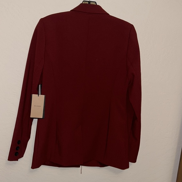 Halogen size XS red blazer, suit jacket, classic, basic, NWT - Picture 5 of 5